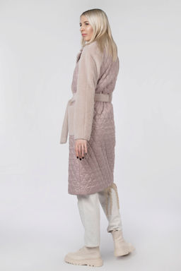 Пальто женское демисезонное (пояс) - El podio фото 6