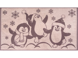 Полотенце махровое 6с103.412ж1 Пингвины(т.с.мальв1) 50х90см