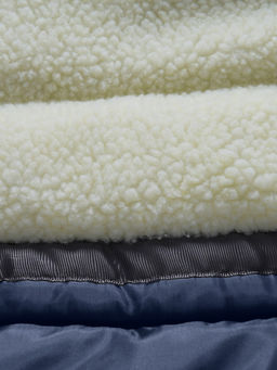 Парка зимняя мужская с капюшоном темно-синего цвета 9533-1TS - Valianly фото 16