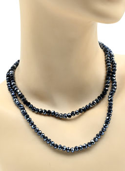 Бусы-браслет на резинке из циркона кукуруза гр.6мм зеленый хамелеон, 86см. Радуга камня  фото 30