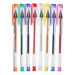 Набор гелевых ручек, 8 цветов, в пластиковой коробке - Simaland фото 3