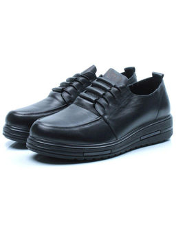 03-5065 BLACK Полуботинки женские (натуральная кожа)