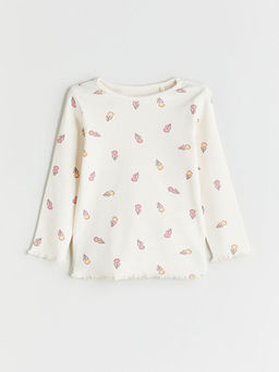 ?i?ekli K?z Bebek Pijama Tak?m?