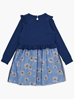 Платье для девочки UD 3881 синий - Mini maxi фото 4