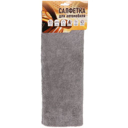 Салфетка для автомобиля AVC-24GL, 40*40 см, микрофибра, 500 г/м?