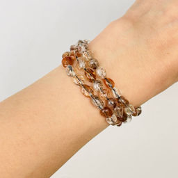 Бусины для украшений из Рутилового кварца 41 см