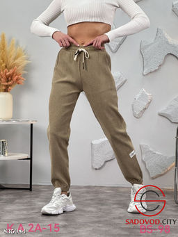 Вельветовые штаны на резинке - Bruno фото 8