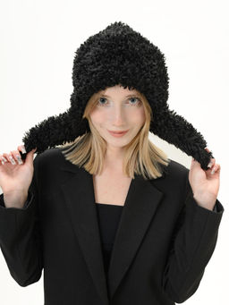 Ш26-31 Шлем луковка барашек черный