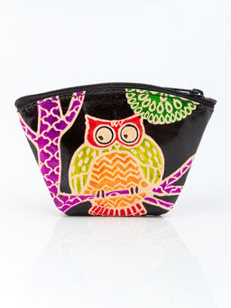 Кошелек под мелочь ручной принт Сова №0593/8 4шт/уп - Ганг фото 10