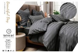 КПБ Boris Страйп-сатин в коробке BORSSB013 Евро