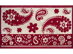 Полотенце махровое 1с105.413ж1 Ярмарка (бордо) 50х30 см