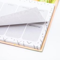 Планер с отрывными листами, 50 л. 17?9 см С 8 Марта тюльпаны