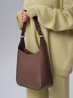 Кожаная сумка Azaro 31027 коричневый какао