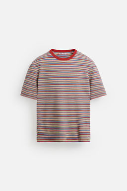 STRIPED KNIT T-SHIRT - Zara фото 7