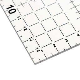 Линейка для черчения, акриловая, 15 х 30 см, прозрачная - Calligrata фото 2