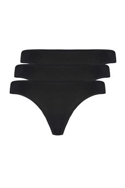 TRENDYOLMILLA Kahverengi-Cok Renkli 3lu Paket Pamuklu Dantelli Brazilian Orme Kulot THMAW21KU0008  фото 14