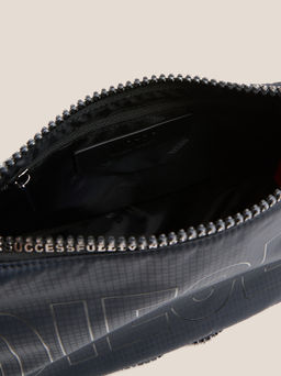 Мужская сумка через плечо DIESEL ZIP-D Артикул 4770422, черный  фото 4