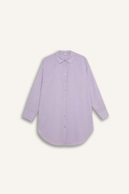 Fall in Love Regular Fit Pamuklu Plaj Gomlegi