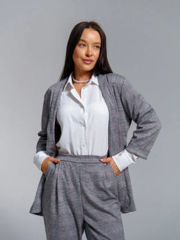 Брюки Adelis Стиль, жаккард