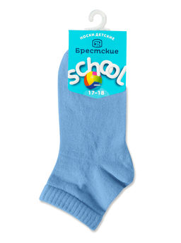 Цена за 2 пары Брестские SCHOOL 3085 (с рисунком) голубой