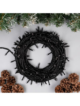 Гирлянда «Нить» 20 м, IP20, тёмная нить, 200 LED, свечение фиолетовое, 8 режимов, 220 В