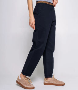 Брюки #ОКТ215001, тёмно-синий