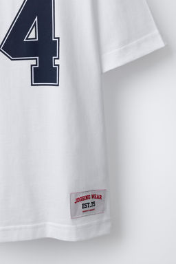 NUMBER JOGGING T-SHIRT - Zara фото 4
