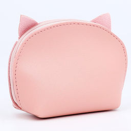 Кошелёк детский на молнии, розовый