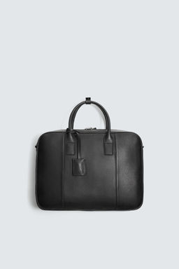 LEATHER BRIEFCASE - Zara фото 4