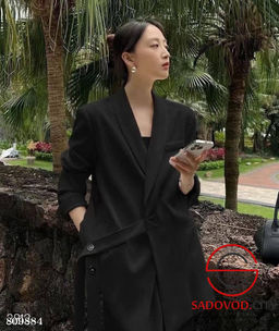 Костюм двойка: пиджак свободного кроя на запах и брюки - Bruno фото 2