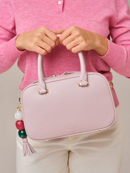 Кожаная сумка Hawaii DBR 31216 розовый дым фото 5