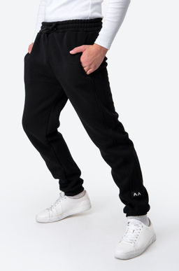 Детские брюки-джоггеры из футера с начесом Happy Fox фото 9