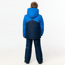 RODOS Утеплённый костюм для мальчика зима М-228д Синий/Васильковый  фото 3