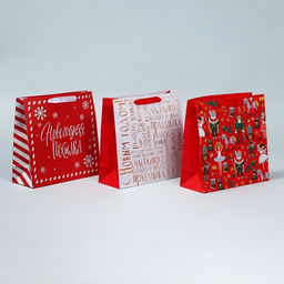 Набор пакетов ламинированных «Снежного Нового года»