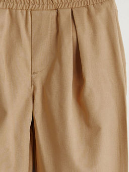 Beli Lastikli Pileli Erkek Bebek Pantolon