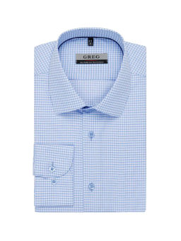 Сорочка мужская длинный рукав GREG 215/237/0273/Z/1p