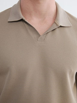 Polo Yaka Erkek Sweatshirt