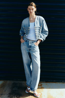 Chaqueta denim cropped - H&m фото 2