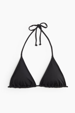 Top de bikini de tri?ngulo con relleno