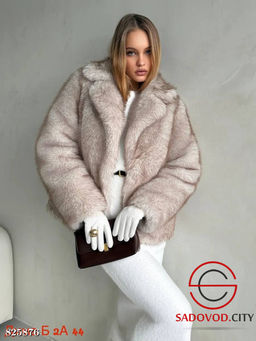 Шуба женская из искусственного меха