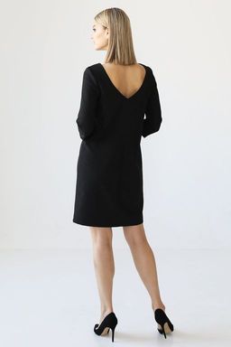 Платье с V-вырезом на спинке - Looklikecat фото 3