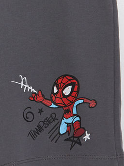Spider-Man Bask?l? Erkek ?ocuk ?ort