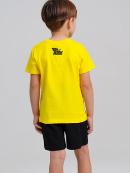 12532021 Комплект для мальчиков: фуфайка (футболка), шорты