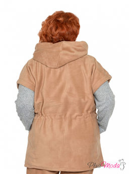 Жилет Модель №2108 размеры 44-84 - Plusmoda фото 4