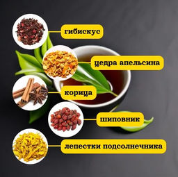 Камлёвъ Удивительных открытий - чай черный Витамин С, 50 г - Камлевъ фото 4