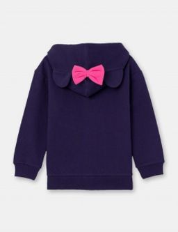 CRB wear/CSKG 63039-41-304 Толстовка для девочки, темно-синий/Ex.Cherubino  фото 2