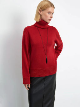 EMKA // Свитер с высоким воротником  фото 3