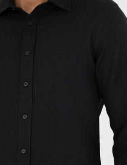 Siyah Slim Fit Uzun Kollu G_mlek
