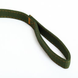 Поводок двухслойный с усиленным карабином, 3 м х 2,5 см, зелёный - Пижон фото 3