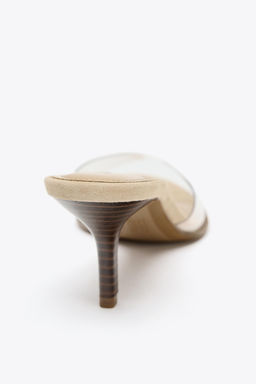 VINYL HEELED SANDALS - Zara фото 10